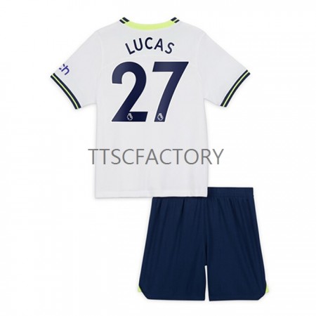 Tottenham Hotspur Lucas Moura 27 Bambino Maglia Prima 2022/2023 Manica Corta (+ Pantaloncini)